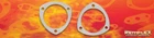 Remflex 8004 Exhaust Collector Gaskets 3-BOLT Flange 4" Diameter Pair New. Price: $32.99.