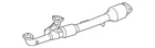 Genuine Honda Exhaust Crossover Pipe 18150-5G0-A61 New. Price: $913.19.