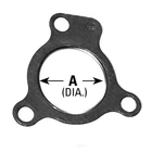Exhaust Pipe Flange Gasket Ap 9247 Fits 1996 Mazda Miata 1.8L-L4 New. Price: $31.30.