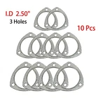 3-BOLT Exhaust Gasket 2.50" (63.50MM) I.d 10PCS High Temp Etl Performance New. Price: $36.99.