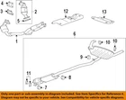 Gm Oem 10-16 Srx Exhaust Components-converter Pipe Gasket 20952540 New. Price: $46.20.