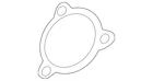 Genuine Audi Front Muffler Gasket 4M0-253-115-B New. Price: $10.66.