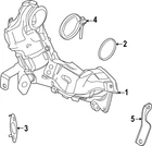 Genuine Nissan Exhaust Manifold Gasket 14445-6RC0A New. Price: $12.69.