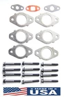 New Exhaust Manifold Gaskets With Bolts For Cummins Isc, Isl, Replaces 3937479. Price: $38.64.
