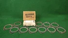 Lot Of 11 Nos/nors Mccord Exhaust Flange Gaskets Flathead Ford, Yblock V8 New. Price: $29.00.