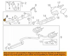 Gm Oem 14-19 Xts Exhaust System Components-front Pipe Gasket 22803477 New. Price: $55.53.