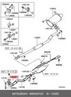 Genuine Oe Gasket Kit Exhaust MR450703 For Mitsubishi MR45-0703 Neu. Price: $35.73.