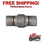 2.5" 4" Exhaust Flex Pipe Tube Custom Heavy Duty Stainless Steel Triple Ply New. Price: $21.19.