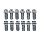 Chrome Steel Exhaust Header Bolt Kit Set For Chevy Small Block Sbc New. Price: $18.95.