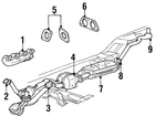 Genuine Ford Catalytic Converter Gasket F67Z-5E241-CA New. Price: $8.01.
