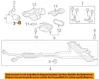 Cadillac Gm Oem 10-14 Cts 3.0L Exhaust-catalytic Converter & Pipe Seal 25924158 New. Price: $32.00.