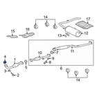 For Toyota Tacoma 1995-2023 90917A6001 Rear Catalytic Converter Gasket New. Price: $17.38.
