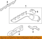 Hyundai Oem 14-16 Equus Manifold-exhaust Gasket 285213F500 New. Price: $24.62.