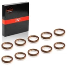 1PZ ERN-M24 Exhaust Crush Gasket 32X24.5MM For Pit Dirt Bike 50CC 110CC 125CC... New. Price: $15.62.