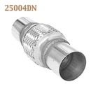 2.5" (2 1/2") 4" 8" Flex Pipe Exhaust Coupling Quality Stainless Heavy Duty New. Price: $22.35.