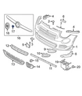 For Fiat 500 2012-2019 6102443AA Bumper Cover Emblem Nut New. Price: $33.35.
