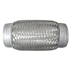 Aluminized Steel Flex Tube Necks 2.5" Inlet, 6" Outlet, 10" Length New. Price: $13.78.