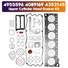 Upper Cylinder Head Gasket Kit For Cummins 15L Isx Qsx 4955596 4089169 4352145 New. Price: $209.71.