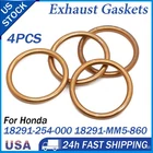 Exhaust Gasket #18291-254-000 #18291-MM5-860 For Honda CB700 750/900/1000/1100 New. Price: $8.99.