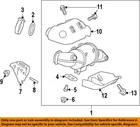 Ford Oem 12-18 Edge Exhaust Components-catalytic Cnvrtr Gasket BB5Z6L612A New. Price: $14.98.