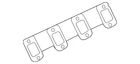 Genuine Ford Manifold Gasket FC3Z-9448-A New. Price: $33.33.