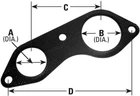 Exhaust Pipe Flange Gasket-extended Cab Pickup, 131.5" Wb Ap 9285 New. Price: $19.99.