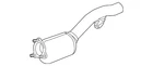 Genuine Audi Front Muffler 7P0-253-209-F New. Price: $487.89.
