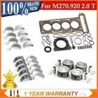 Engine Rebuild Pistons Gaskets Overhaul Kit For Mercedes-benz CLA250 M270 2.0T New. Price: $256.50.