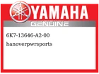 Yamaha Oem Part 6K7-13646-A2-00 Gasket,manifold New. Price: $25.55.