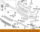 Fiat Oem 12-22 500,500X Lift Gate Exterior Trim-emblem Nut 6102443AA New. Price: $23.39.