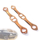 Creative.c Sbc Header Gaskets, Oval Port Copper Exhaust Manifold Gaskets... New. Price: $26.03.
