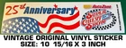 Autozone Super Chevy Show 25 Th Anniversary - Vintage Original Decal Sticker Used. Price: $9.45.