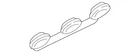 Genuine Mazda Manifold Gasket 1F72-13-462 New. Price: $7.14.