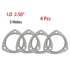3-BOLT Exhaust Gasket High Temp 2.50" (63.50MM) I.d 4PCS Etl Performance New. Price: $19.99.
