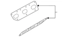 Genuine Porsche Gasket 946-111-181-75 New. Price: $66.89.