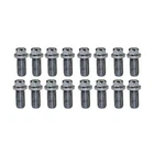 Chrome Steel 6-POINT Exhaust Header Bolt Set Chevy Big Block & Ford V8 New. Price: $23.95.