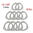 10PCS High Temp 3-BOLT Exhaust Gasket 3.00" (76.20MM) I.d Etl Performance New. Price: $36.99.