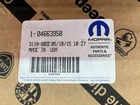 Exhaust Manifold Gasket Mopar 04663958 New. Price: $19.00.