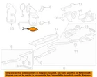 Gm Oem 16-22 Envision Exhaust Components-catalytic Cnvrtr Gasket 23438041 New. Price: $31.60.