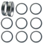 10PCS Graphite Steel Mesh Tapered Port Gaskets For 1984-LATER Most Bikes Tour... New. Price: $19.74.