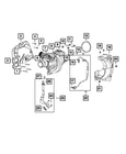 Genuine Mopar Turbocharger Gasket Inlet 4893677AC New. Price: $52.94.