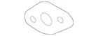 Genuine Nissan Gasket 20692-8B400 New. Price: $23.39.