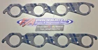 Fel-pro 1412 Big Block Chevy 2.13" Round Port Exhaust Header Gasket Pair New. Price: $31.52.