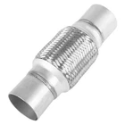 Flex Pipe Inner Braid Ends 2.5" Inlet, Outlet, 6" Length, New. Price: $37.33.