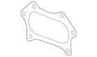 Genuine Honda Exhaust Manifold Gasket 18115-R40-A01 New. Price: $13.55.